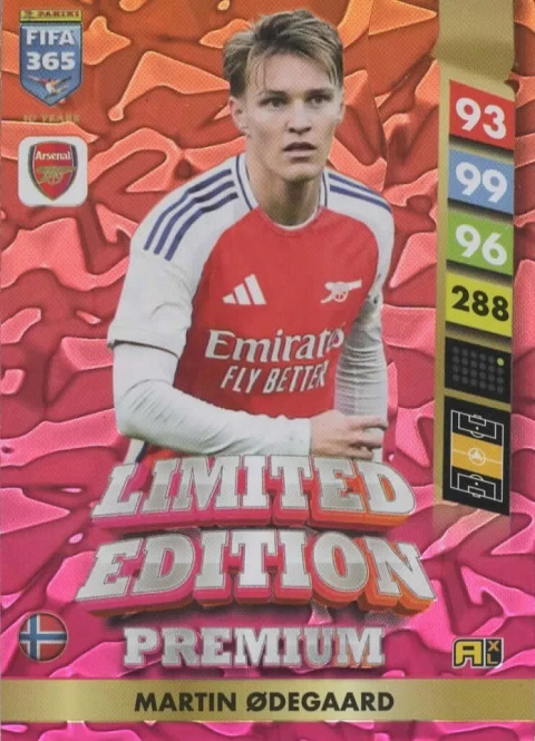 Blister Premium Gold FIFA 365 2025 Panini Karty Piłkarskie