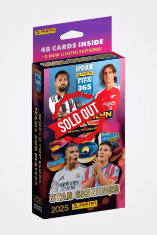 Blister Star Signings FIFA 365 2025 Panini Upgrade Edition Karty Piłkarskie