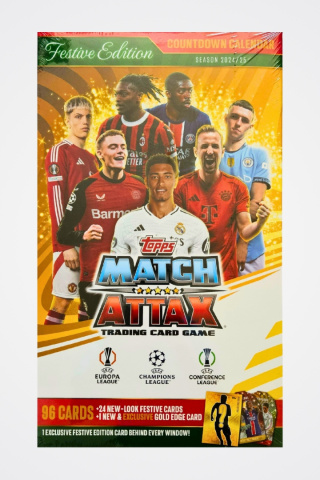 Kalendarz Adwentowy Match Attax 2025 Karty Piłkarskie