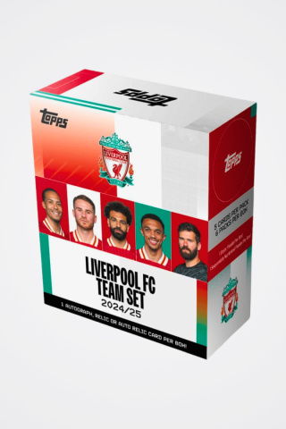 Liverpool FC Team Set 2024/25 Topps Karty Piłkarskie