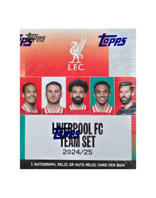 Liverpool FC Team Set 2024/25 Topps Karty Piłkarskie