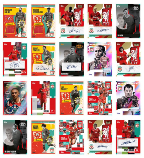 Liverpool FC Team Set 2024/25 Topps Karty Piłkarskie Liverpool FC Team Set 2024/25 Topps Karty Piłkarskie