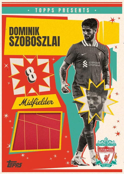 Liverpool FC Team Set 2024/25 Topps Karty Piłkarskie Liverpool FC Team Set 2024/25 Topps Karty Piłkarskie