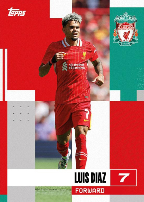 Liverpool FC Team Set 2024/25 Topps Karty Piłkarskie Liverpool FC Team Set 2024/25 Topps Karty Piłkarskie