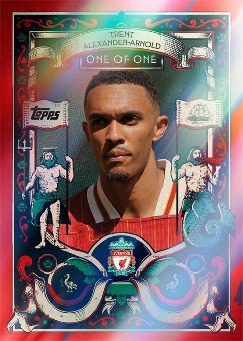 Liverpool FC Team Set 2024/25 Topps Karty Piłkarskie Liverpool FC Team Set 2024/25 Topps Karty Piłkarskie