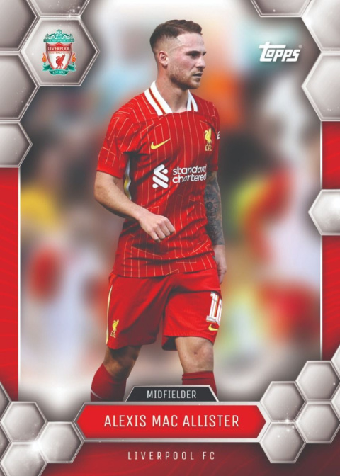Liverpool Official Fan Set 2025 Topps Karty Piłkarskie Liverpool Official Fan Set 2025 Topps Karty Piłkarskie