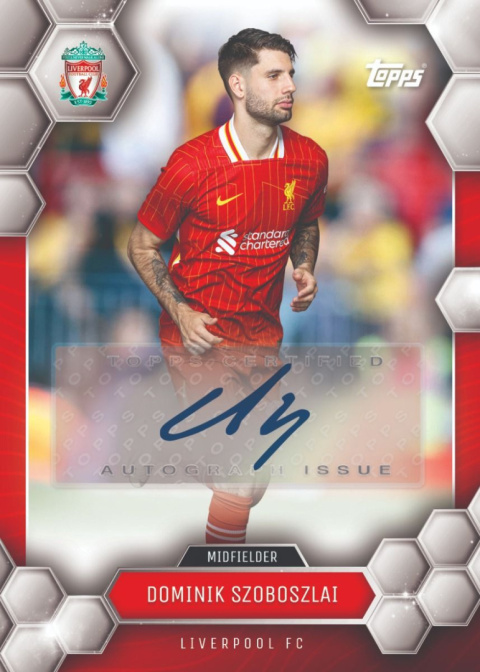 Liverpool Official Fan Set 2025 Topps Karty Piłkarskie Liverpool Official Fan Set 2025 Topps Karty Piłkarskie