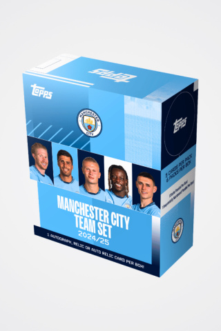 Manchester City Team Set 2024/25 Topps Karty Piłkarskie