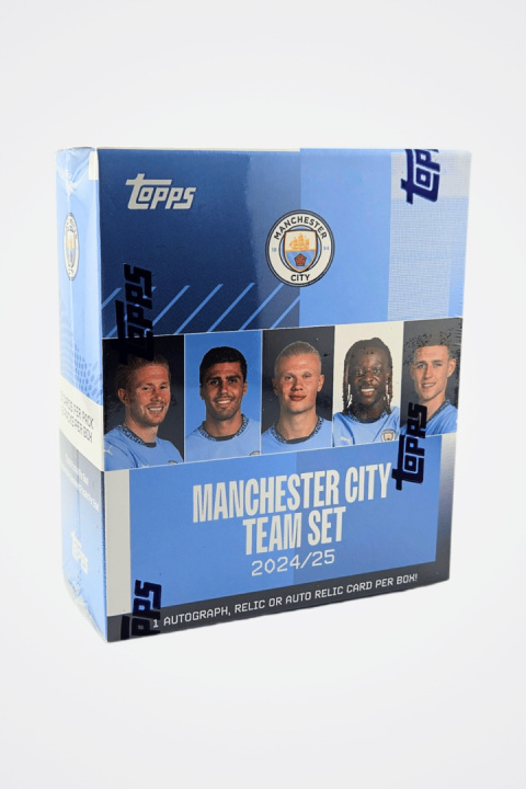 Manchester City Team Set 2024/25 Topps Karty Piłkarskie