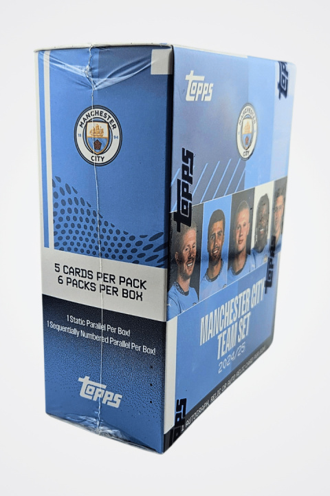 Manchester City Team Set 2024/25 Topps Karty Piłkarskie