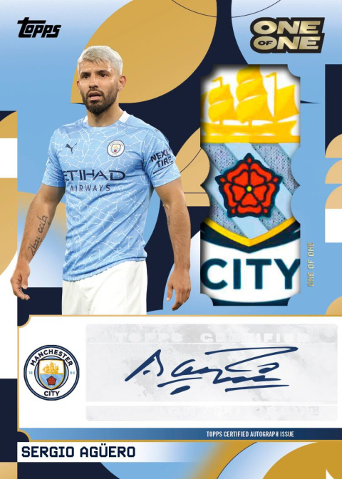 Manchester City Team Set 2024/25 Topps Karty Piłkarskie