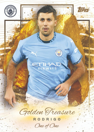 Manchester City Official Fan Set 2025 Topps Karty Piłkarskie