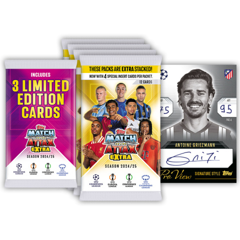 Mega Multipack Match Attax Extra 2025 Karty Piłkarskie