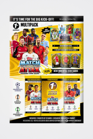 Multipack 1st Edition Match Attax 2025 Karty Piłkarskie