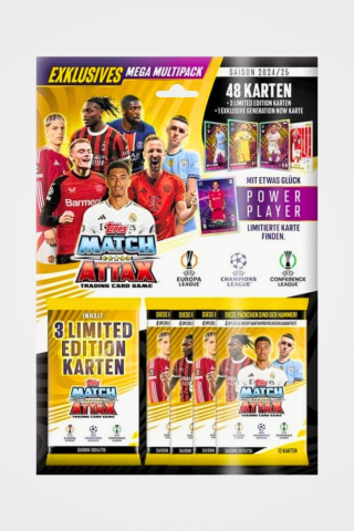 Multipack Power Player Match Attax 2025 Karty Piłkarskie