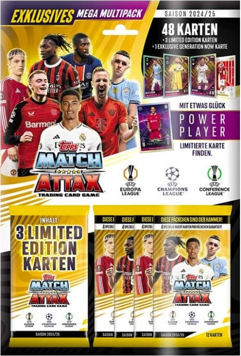 Multipack Power Player Match Attax 2025