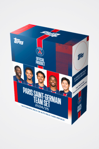 PSG Team Set 2024/25 Topps Karty Piłkarskie