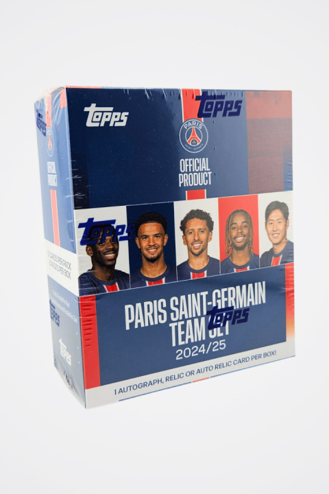 PSG Team Set 2024/25 Topps Karty Piłkarskie