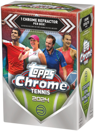 Value Box Karty Tennis Topps Chrome 2024