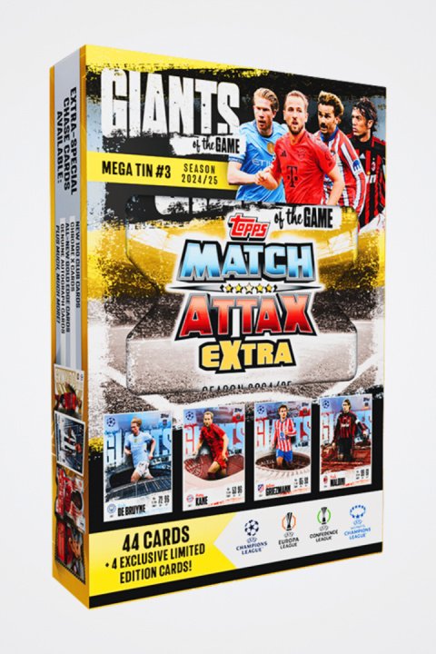 Puszka #3 Match Attax Extra 2025 Giants of the Game