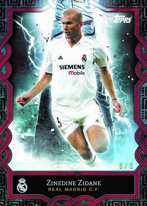 Real Madryt Official Fan Set 2025 Topps Karty Piłkarskie