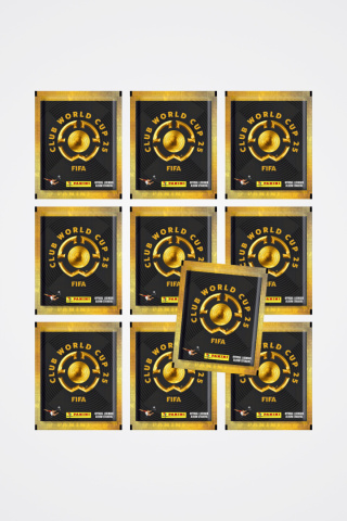 Saszetki 10 szt. Naklejki FIFA Club World Cup 2025 Panini