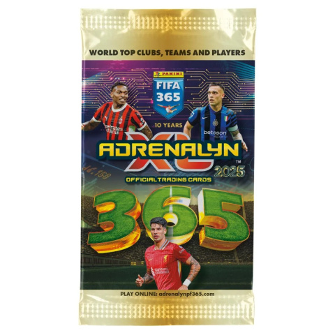 Saszetki BOX 50 szt. FIFA 365 2025 Panini Karty Piłkarskie