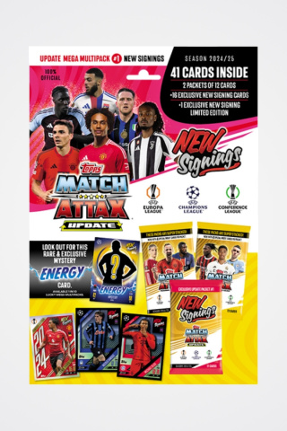 Update Mega Multipack #1 Match Attax 2025 Karty Piłkarskie