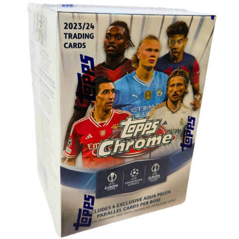 Value BOX Topps CHROME 2024 UCC Karty Piłkarskie