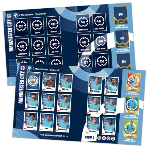 Zestaw Startowy Naklejki FIFA Club World Cup 2025 Panini Zestaw Startowy Naklejki FIFA Club World Cup 2025 Panini