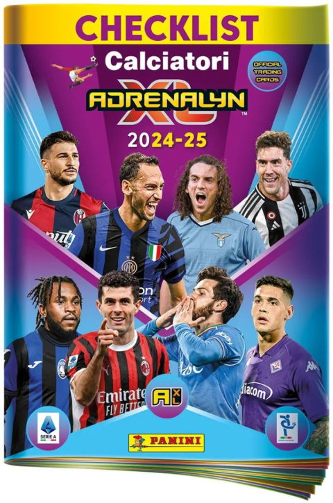 Zestaw Startowy Serie A 2025 Panini Album na Karty Piłkarskie