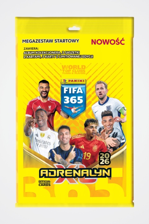 Album FIFA 365 2026 Panini Zestaw Startowy Karty Piłkarskie