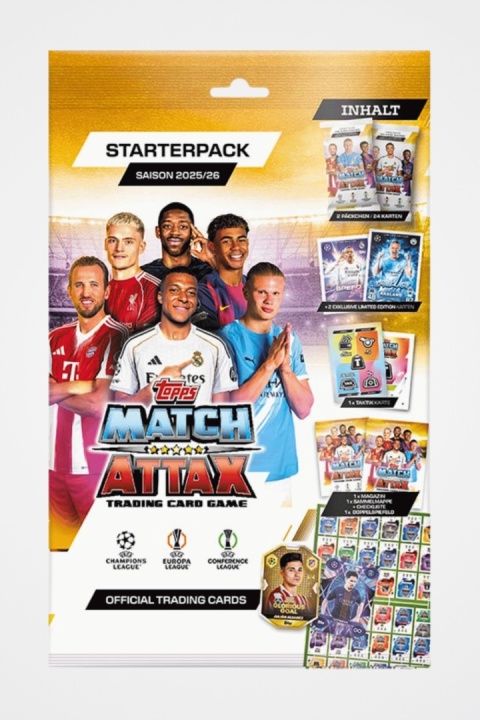 Album Match Attack 2026 Zestaw Startowy Karty Piłkarskie