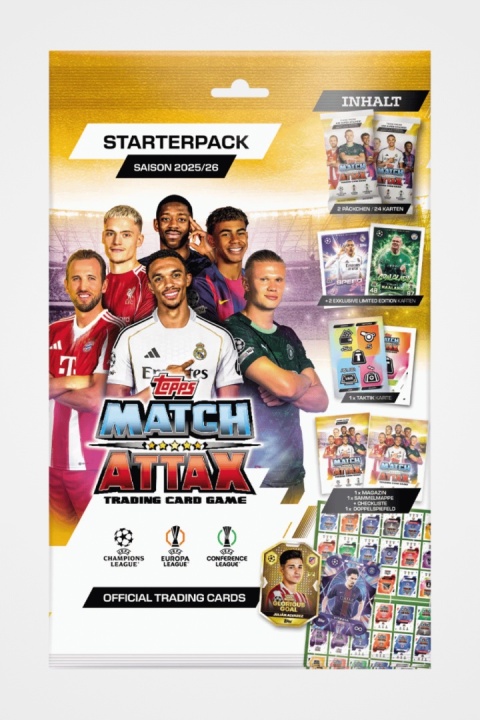 Album Match Attack 2026 Zestaw Startowy Karty Piłkarskie
