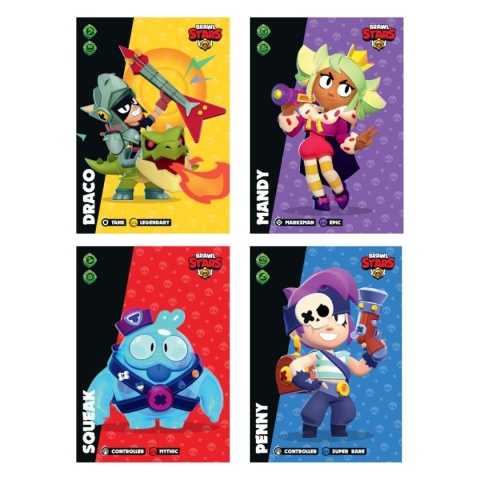Album na Karty Brawl Stars 2025 Panini Zestaw Startowy