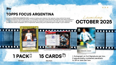 Argentyna Focus Hobby BOX 2025 Topps