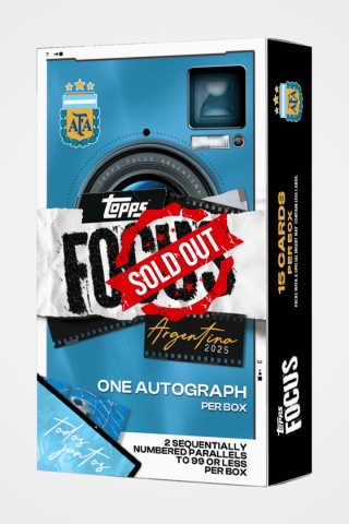 Argentyna Focus Hobby BOX 2025 Topps