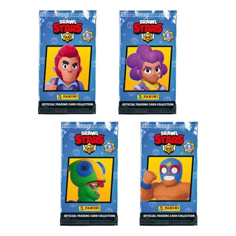 BOX Saszetek 24 szt. Karty Brawl Stars 2025 Panini