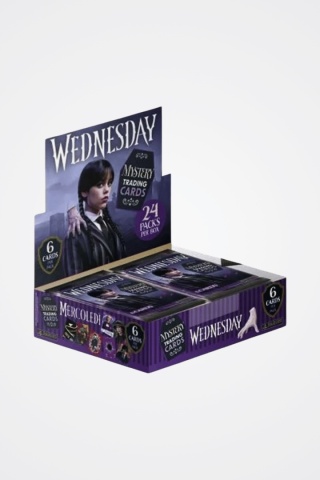 BOX Saszetki 24 szt. Karty Wednesday Panini