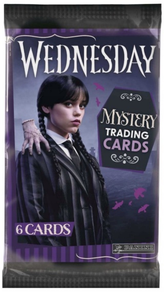 BOX Saszetki 24 szt. Karty Wednesday Panini