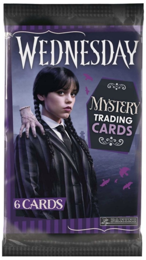 BOX Saszetki 24 szt. Karty Wednesday Panini