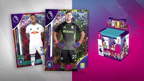 BOX Saszetki 28 szt. Premier League 2026 Topps Karty Piłkarskie