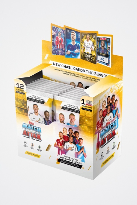 BOX Saszetki 32 szt. Match Attax 2026 Karty Piłkarskie