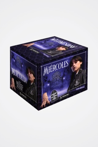BOX Saszetki 36 szt. Naklejki Wednesday Seria 2 Panini
