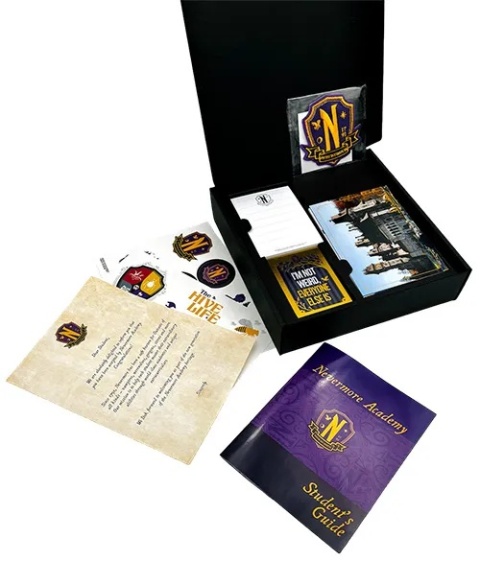 BOX Wednesday Nevermore Welcome Kit Panini