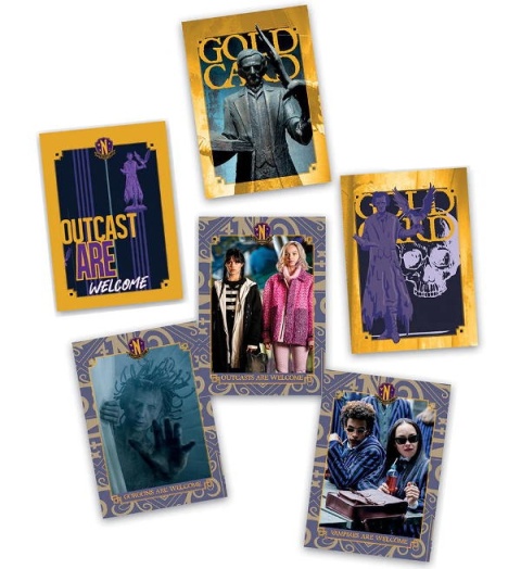 BOX Wednesday Nevermore Welcome Kit Panini