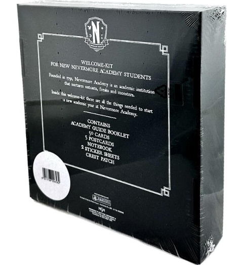 BOX Wednesday Nevermore Welcome Kit Panini