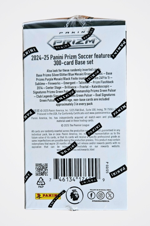 Blaster BOX Premier League 2025 Prizm Panini Blaster BOX Premier League 2025 Prizm Panini