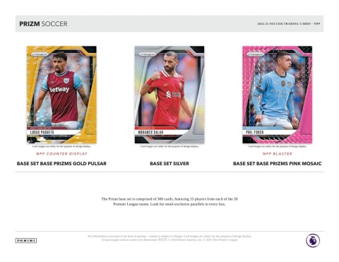 Blaster BOX Premier League 2024/25 Prizm (Pink Mosaic)