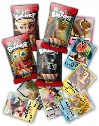 Blister Eco Pack Karty BRAINROT Panini